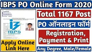 IBPS PO 2020 Online Form | How to fill IBPS PO Online Form | IBPS PO/MT Online Form Filling