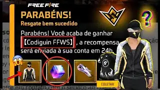 &Eacute; HOJE!! RESGATE AS RECOMPENSAS DO FFWS 2025, CAMISA DO TIME, CUBO M&Aacute;GICO GR&Aacute;TIS E PUNHO - FREE FIRE