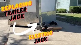 Replacing Trailer Jack | Electric Trailer Jack from Northern tool