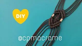 DIY - COLAR DE MACRAME