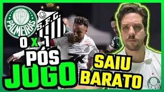 PÓS-JOGO | PALMEIRAS 0 x 1 SANTOS | ADEUS BRASILEIRO