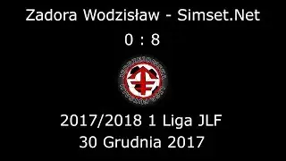 JLF 17/18 | 1 Liga JLF | Zadora Wodzisław - Simset.Net