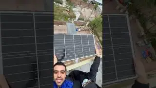 Instalaci&oacute;n de luz solar #solar #solarlight #light #sun #electrician #energy #fyp #electrician #fy