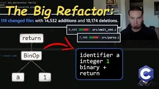 Let's change the core data structure of the compiler!