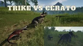 Fighting Trikes as Ceratos | The Isle Evrima