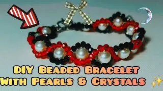 Make This Elegant Beaded Bracelet by Hand | No Tools DIY Jewelry for Beginners