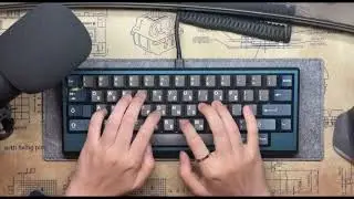 Vertex Arc 60 Sound Test | Plateless | Kailh BCP