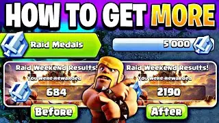 🤑🥰How to get more raid medals | Raid Weekend tips | Clash of clans | Clash on tamil, #clashofclans