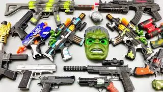 Hulk Weapons Showdown: Dragon‑Barrel SMG vs Dual Camo Rifles & Hulk‑Green Pistols