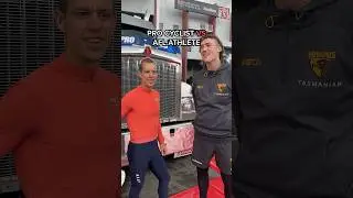 PRO CYCLIST VS AFL PLAYER 🥊🥊