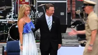 Actor Gary Sinise Becomes Honorary Chief Petty Officer