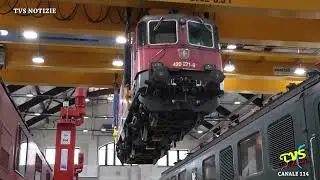 PORTE APERTE ALLE OFFICINE FFS DI BELLINZONA - 175 ANNI FERROVIE SVIZZERE