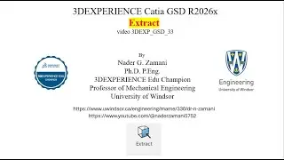 3DEXPERIENCE CATIA, 3DEXP GSD 33, 