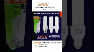 Osram Energy Saving Bulb #GIAX #Osram #energysaver #energysavingBulb #electricalwork #lights