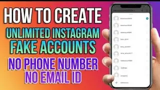 How To Create Instagram Fake Account (2022) | Instagram Par Fake Account Kaise Banaye 2022