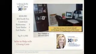 3 Bedroom 2 Bath home in Fox Valley in South Crestview with Deck, Fireplace, Attached Gar