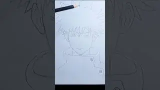 speed drawing megume Fushiguro / Learn to draw anime / Jujutsu Kaisen