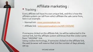 L'affiliation sur Internet en darija - برنامج المشاركة التسويقي بالدارجة