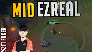 T1 Faker Sniping People with Mid Ezreal - Best of LoL Stream Highlights