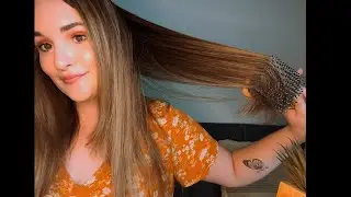 [ASMR] Wet Hair, Don&rsquo;t Care // Tingly Hairbrush Sounds