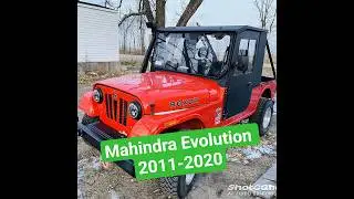 Mahindra Evolution 2011-2020
