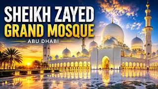 Sheikh Zayed Grand Mosque Abu Dhabi | One of the World&rsquo;s Most Beautiful Mosques