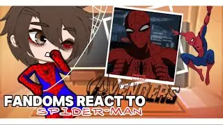 [FANDOMS REACT TO SPIDER-MAN]• ||1/6|| ☆RANDOM PERSON☆(READ DESC)