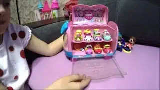 Машинки Шопкинс Cutie Cars и фургон коллекционера Shopkins! Распаковка и обзор! Видео для девочек