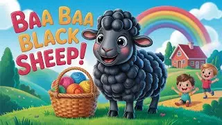 Baa Baa Black Sheep 🐑 | Classic Nursery Rhyme Song for Kids | Learn with Fun | ToonJoy Kids