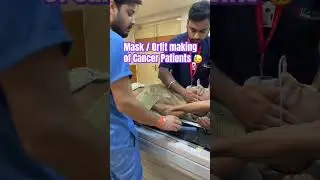 Immobilisation device /Orfit making of cancer Patients #ytviral #yt #drrekha_oncologist #ytviral #yt