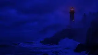 A Lighthouse for Tired Minds at Night