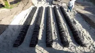 Boat house septic system