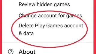 How To Delete Play Games Account & Data permanently Google Play Games Android