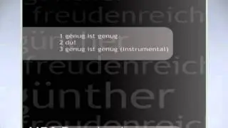 genug ist genug! G&uuml;nther Freudenreich. Komponist: Justin Nihiser (Nicht Howard Carpendale)