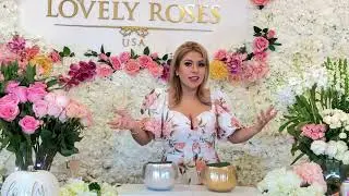 Tutorial 🌹 Centro de Mesa para Thanksgiving🍂 - Lovely Roses @lovelyrosesus @erikamejia_oficial