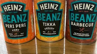 Heinz peri peri/tikka/barbecue Beans review 