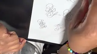 How to Create a Calligraphy Monogram (Tutorial)