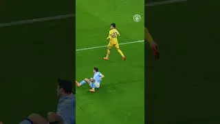 Khusanov has it on lock 🔒🇺🇿 #mancity #uzbekistan #football #premierleague #shorts #block