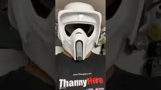 Star Wars Hasbro Black Series Scout Trooper Helmet #shorts