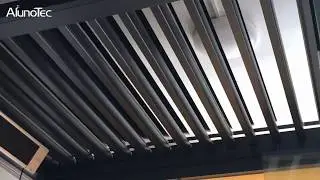 Remote Controlled Retractable Pergolas With Led