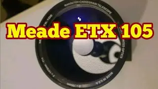 Amazing Meade ETX 105 Maksutov Telescope on SKYTEE-2 Alt-Azimuth Mount