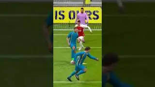 Lewandowski first attempt miss 😬 but second time epic #shorts #short #efootball #ronaldo #football