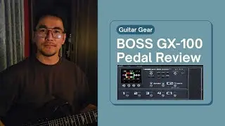 Boss GX-100 Guitar Effects Processor | Quick Pedal Review and Demo