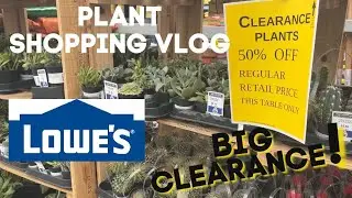 311: Plant Shopping VLOG: There's A Big Plant Clearance At Lowe&rsquo;s | But Some Plants Should Be Free!