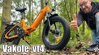 Vélo électrique VT4 VAKOLE ! le fat bike le moins cher avec le plus beau look ! De buybestgear