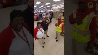 When a GIANT Walks into Buc-ees...POV video #bucees