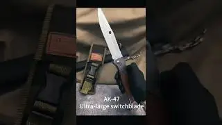 AK-47 Bayonet Spring Knife: Collector's Historical Review#balisong.uk #knife