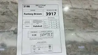 3cm Fantasy Brown BL 3917 / 3198 Hilltop Surfaces