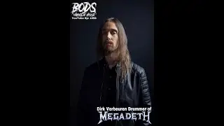 Dirk Verbeuren Drummer of Megadeth