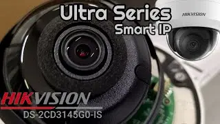 IP CAMERA 4MP FIX DOME HIKVISION ULTRA SERIES